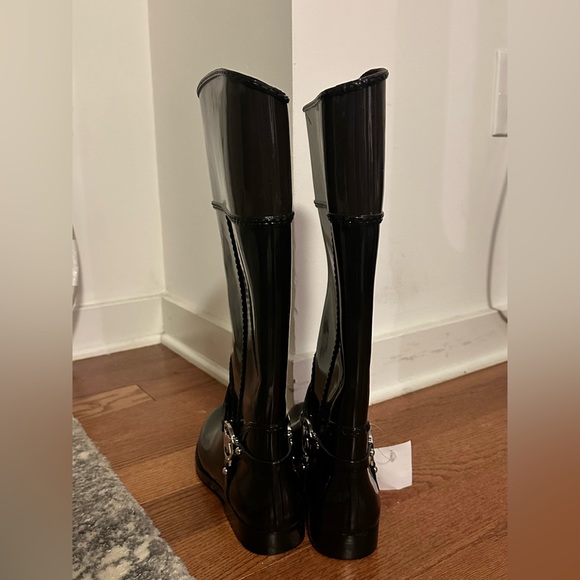 Michael Kors Rain Boot Fulton Harness Tall - Picture 4 of 4